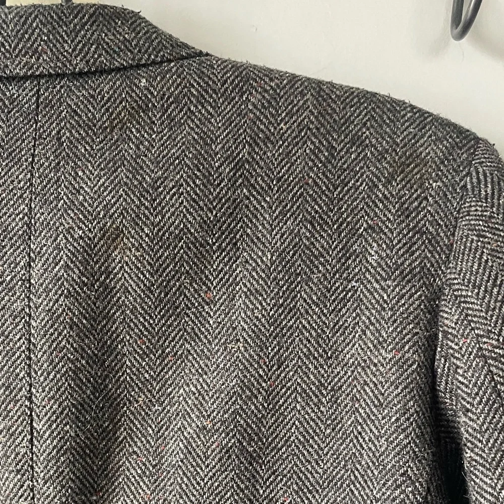 Vintage The Sovereign Men’s Suit Jacket Sport coat Blazer wool herringbone lined